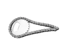Creative Stainless Steel Bicycle Chain Bar Beer Bottle Opener Kitchen Party Tool