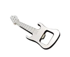Fashion Portable Alloy Guitar Shaped Beer Bottle Opener Kitchen KTV Bar Gift-Silver - Silver