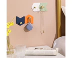 4Pcs Coat Hook Heavy Duty Waterproof Punch-free Strong Adhesive Wall Mounted Towel Hanger for Kitchen-Mix Color - Mix Color