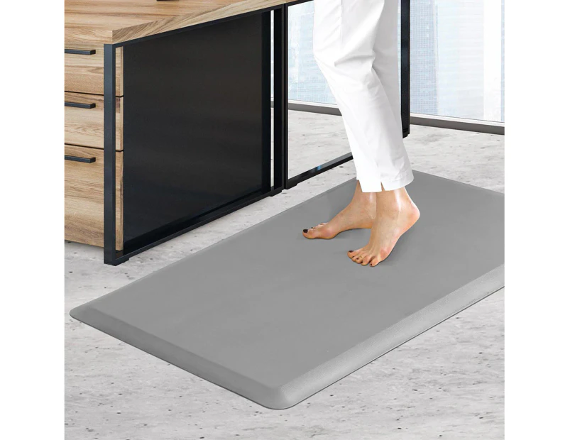 Marlow Anti Fatigue Mat Standing Desk Rug Kitchen Home Office Foam Grey 50x80