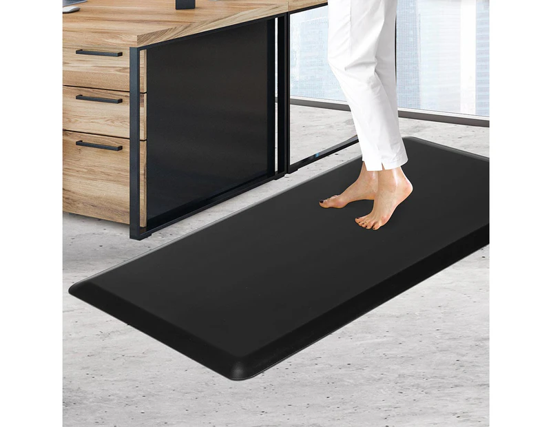 Marlow Anti Fatigue Mat Standing Desk Rug Kitchen Home Office Foam Black 51x99