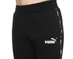 Puma Men's Essentials+ Tape Sweatpants / Tracksuit Pants - Puma Black