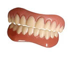 Artificial Teeth Dentures Temporary Quick Dental Prosthesis Top Perfect Smile Veneers, Repair Your Tooth Quickly, Make You Smile Confidently - White