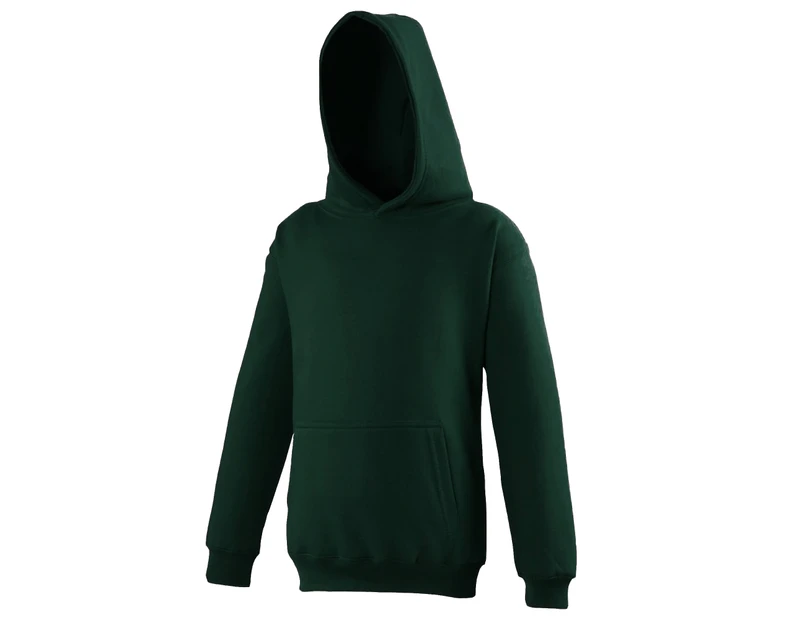 Awdis Kids Unisex Hooded Sweatshirt / Hoodie / Schoolwear (Forest) - RW169