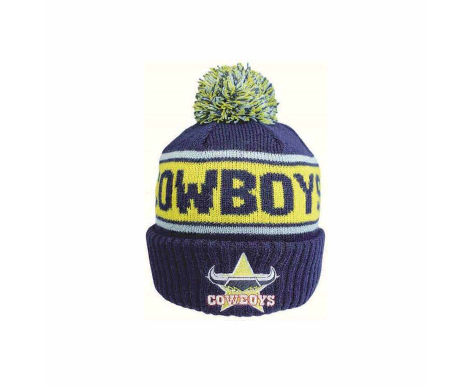 north queensland cowboys beanie