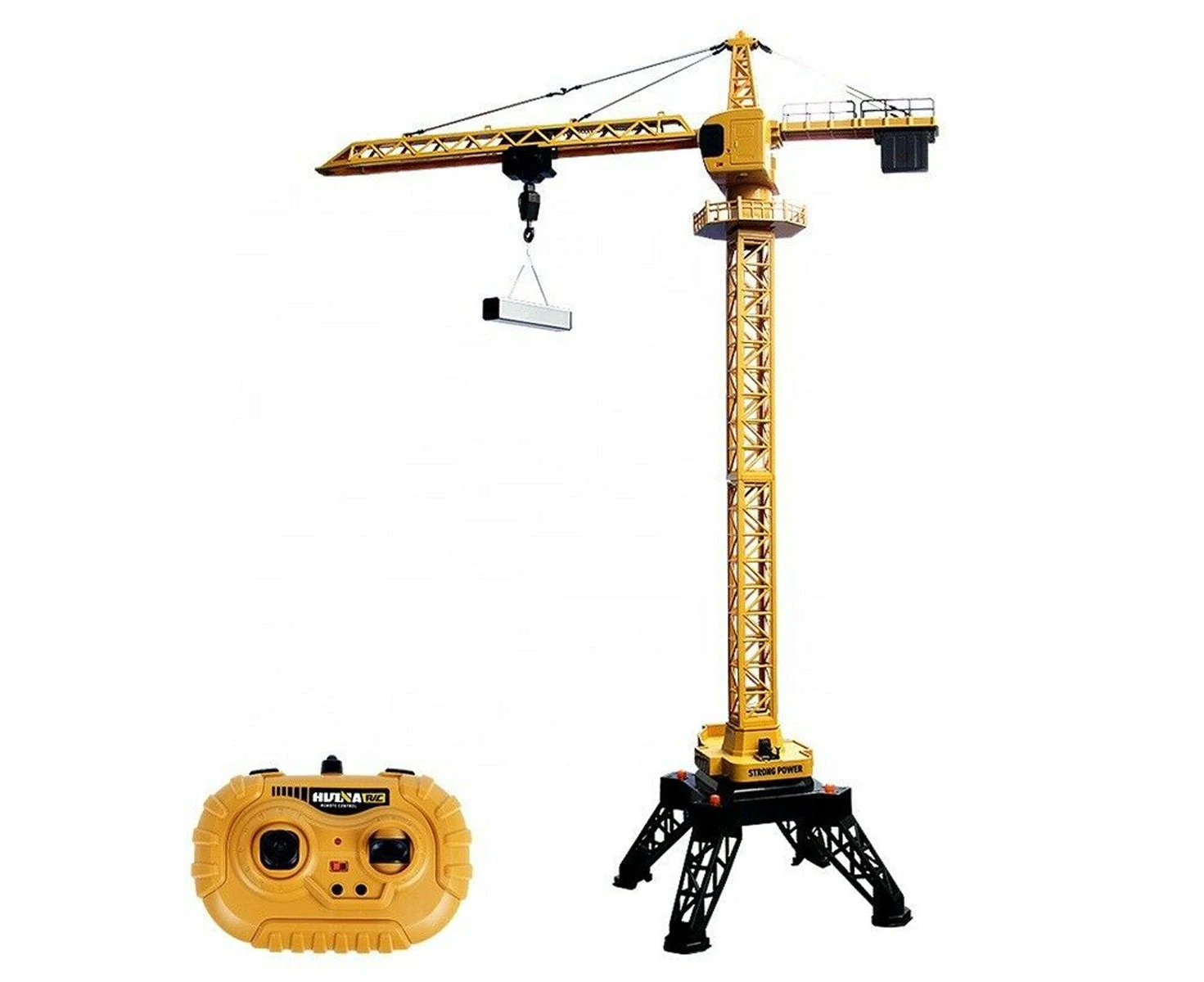 HUINA 1/14 12CH RC Alloy Tower Crane Engineering Construction Vehicle Toy Kids Car