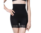 1 pcs Shapewear for Women Tummy Control High-Waisted Power Short (Regular and Plus Size) - Black