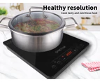 Spector Electric Induction Cooktop Portable Ceramic Kitchen Cooker Touch 2000W