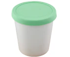 Ice Cream Containers for Homemade Ice Cream- Reusable Ice Cream Storage Containers for Freezer - Green