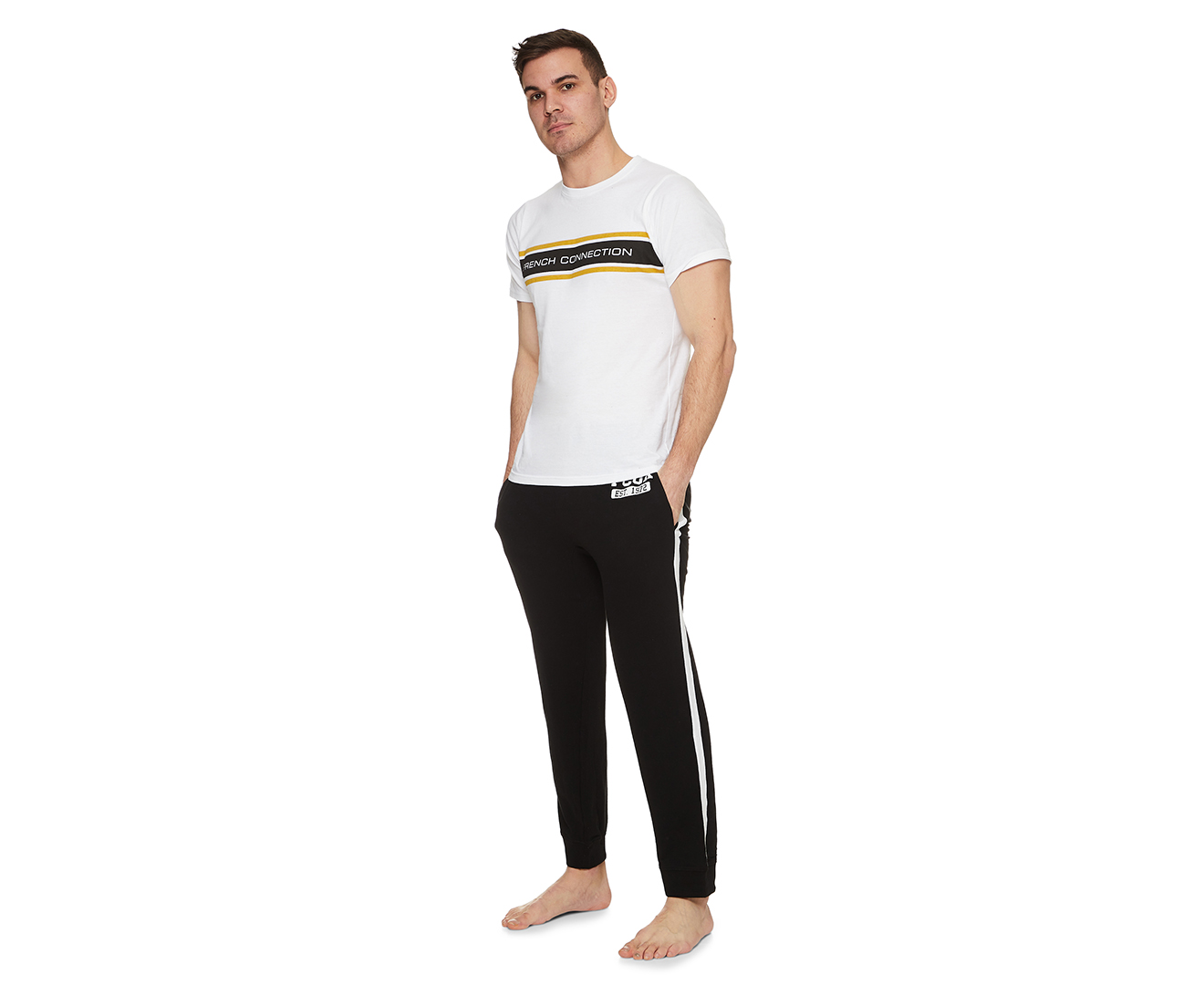 French connection hot sale track pants