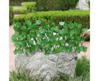 Artificial Outdoor Garden Green Plants Simulation Decorative Hedge Fence Leaves-2#