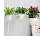 Water-absorbing Flower Pot Plastic Succulent Plant Pot Hanging Basin Garden ToolM