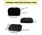 Youngly 12V Car Electric Heated Lunch Box Portable Food Warmer Mini Microwave Oven Bags