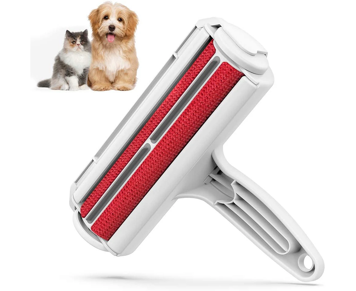 ChomChom Pet Hair Remover - Reusable Cat and Dog Hair Remover - Eco-Friendly, Portable, Multi-Surface Lint Roller & Animal Fur Removal Tool