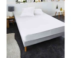 SWEETNIGHT CHLoe AEGIS mattress pad 100% cotton anti-mite 180x200 cm - White - Catch