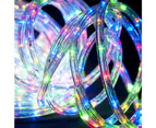 Stockholm Christmas Lights LED Rope Flash Multi Colour Indoor Outdoor Garden 20M