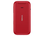 Nokia 2660 Flip 128MB Unlocked Smartphone - Anzo Red