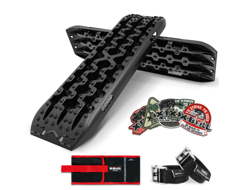 X-BULL Recovery Traction Track Boards 2PCS Sand Mud Snow Off-Road 4WD 4x4 10T Gen3.0