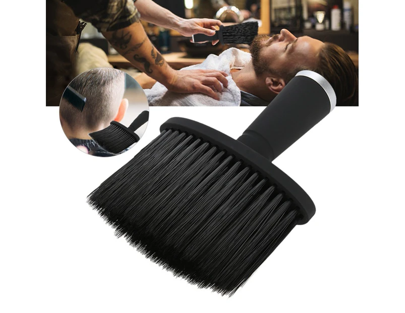 Pro Barbers Salon Hairdressing Brush Hair Broom Cleaning Comb Neck Face Duster