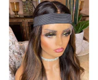 2Pcs Wig Band High Elasticity Fasten Tape Wide Lace Frontal Melt Edges Wrap Band for Adult
