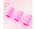 3Pcs Hairstyle Roller Hollow High Tension Nylon DIY Hair Styling Roller for Salon