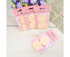 2Pcs/Set Powder Puffs Soft Wet Dry Dual Use Sponge Cosmetic Puff Beauty Tool for Girl