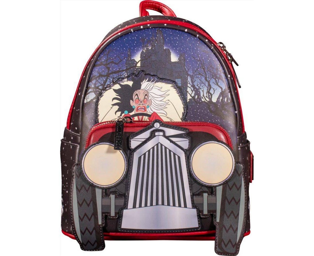 Loungefly 101 Dalmatians (1961) Cruella Car Us Exclusive Mini Backpack |  