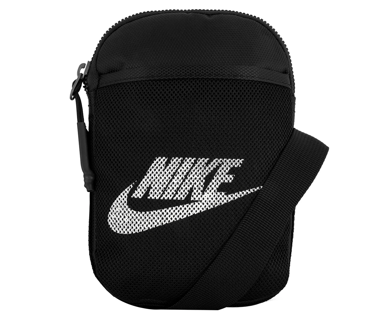 Nike Heritage Crossbody Bag - Black/White