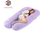 Pregnancy Pillows, U Shaped Pregnancy Body Pillow for Sleeping,  Maternity Pillow for Pregnant Women, (pink,135x70cm)