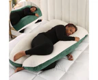Pregnancy Pillows, U Shaped Pregnancy Body Pillow for Sleeping,  Maternity Pillow for Pregnant Women, (grey,140x70cm)