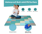 Giantex Baby Soft Play Mat Folding Toddler Foam Floor Mat Baby Crawling Pad Floor for Home School Nursery
