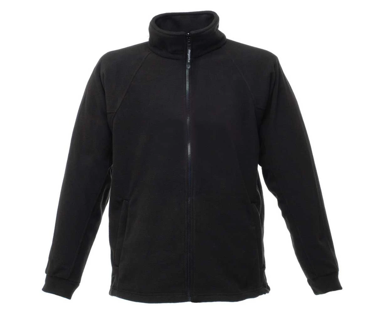 (Black, Small) - Regatta Mens Thor III Full Zip Casual Fleece Coat Jackets S,M,L,XL,XXL,3XL