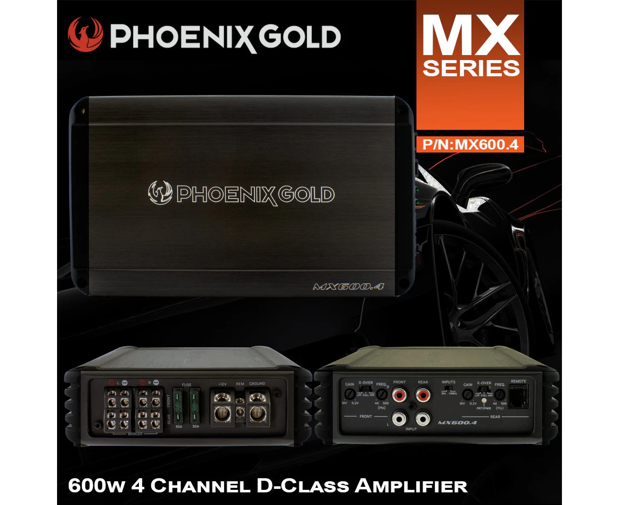 Phoenix Gold MX Series 4 Channel Amplifier