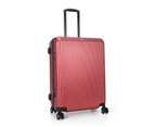 SWISS Luggage Suitcase Lightweight with TSA locker 4 wheels 360 degree rolling HardCase 20" 24" 28" 3 Pieces Suitcase Red