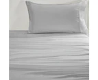 Extra Soft Cooling Bed Sheet Set with Pillow Cases in Various Colours and Sizes - White