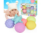 Baby Bath Water Toys Massage Ball Baby Early Education Puzzle Hand Catch Ball Bathroom Spray Water Ball Children Bath Toys