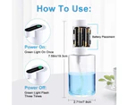 Automatic Soap Dispenser, Infrared Motion Sensor,Waterproof,Hand-Free Electric Soap Dispenser for Home,School,Office,Bathroom,Kitchen,Hotel - Spray type