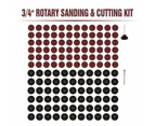 140Pc Sanding&Cutting Discs Set Metal Wood Grinding Drilling Carving De-burring