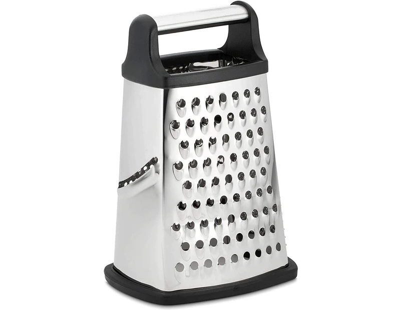 Professional Box Grater, Stainless Steel with 4 Sides