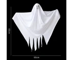 Ghost Pendant Flexible Lightweight Fabric Halloween Hanging Ghost Decorations for Home-1#