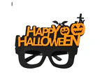1 Pair Halloween Glasses Creative Shape Eco-friendly Plastic Decorative Halloween Themed Cosplay Eyewear Party Supplies -12#