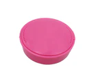 Orthodontic Retainer Box Wear-Resistant Vent Hole Design with Mirror Dental Mouthguard Denture Holder Mouthpiece Case for Unisex-Pink