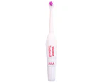 Electric Battery Operated Rotating Toothbrush 3 Brush Heads Oral Hygiene Health-Random Color