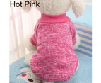 Cute Pet Coat Dog Jacket Winter Clothes Puppy Cat Sweater Clothing Coat Apparel-Pink S