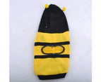 Lovely Pet Hoodie Clothes Puppy Apparel Costume Cat Dog Coat Outfit Bee Style- XS
