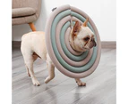 Pet Protective Collar Super Soft Waterproof EPE Pet Surgery Recovery Protective Cone Neck Circle for Home-Beige XL