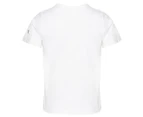 Champion Youth Boys' Script Tee / T-Shirt / Tshirt - White