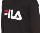 Fila Kids' Unisex Classic Crew Sweatshirt - Black