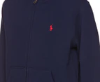 Polo Ralph Lauren Youth Cotton Fleece Full Zip Hoodie - Cruise Navy