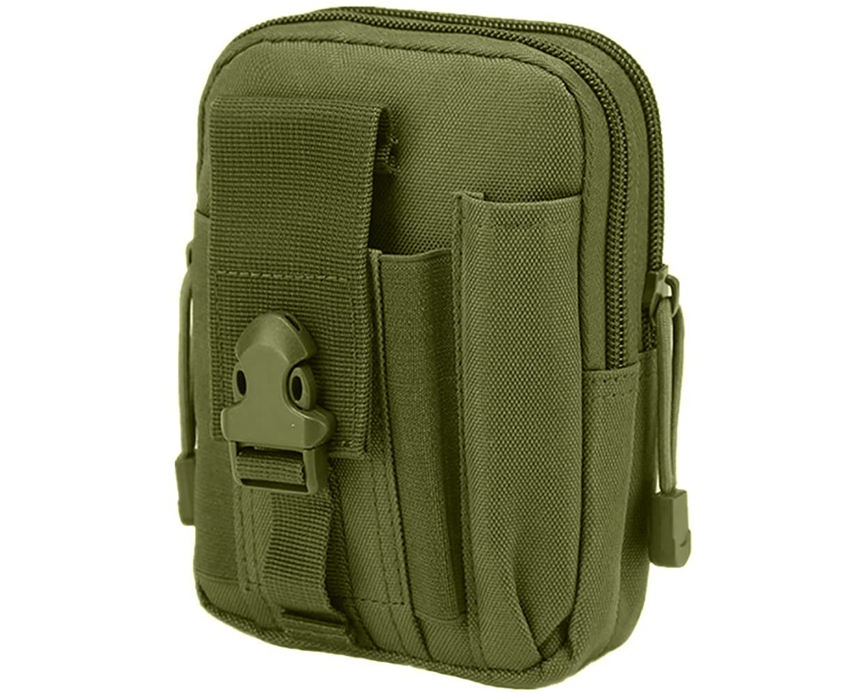 IronSeals Molle EMT Pouch Multipurpose 1000D Nylon Tactical Molle Pouch Waist Bag Cellphone Holster 